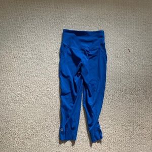 Lululemon Wunder Train HR Crop Leggings